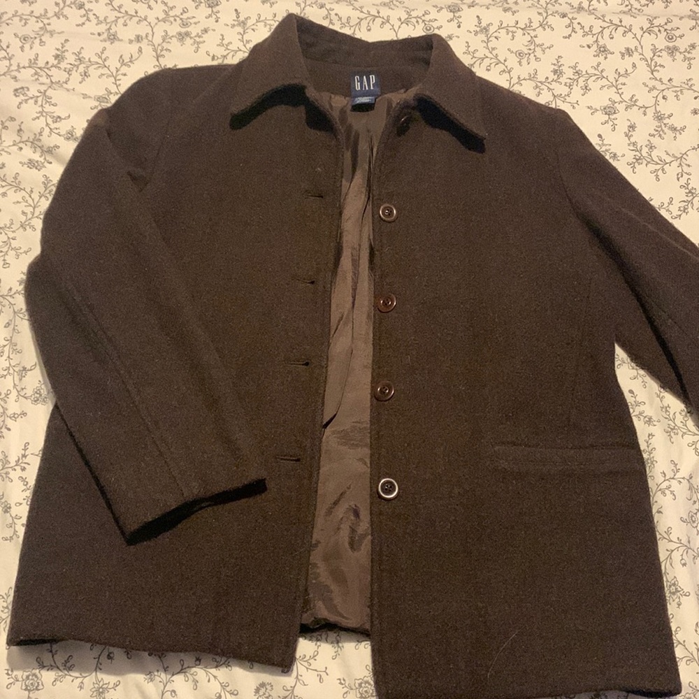 GAP Cropped pea coat